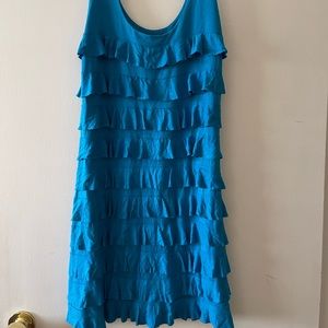 Express ruffle dress
